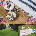 Bagaimana mengatur piknik pernikahan di luar ruangan